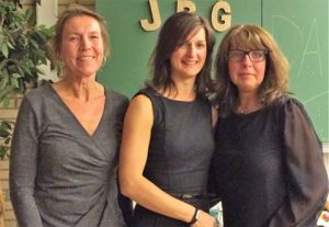 Diese drei sympathischen Damen haben das JBG - Helferfest am 5. Oktober 2016 organisiert. 